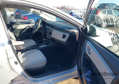 2014 Toyota Corolla Le z USA, uszkodzony, nr VIN 2T1BURHE5EC068339